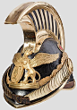 A helmet for officers of dragoons                                    Grand Duchy of Baden, as worn from 1849 onwards: