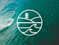 Surf School Logo by Adam Primmer: