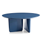 B&B Italia's Tobi-Ishi table; 64" dia. x 29" h.; $9,370; bebitalia.com - ELLEDecor.com: