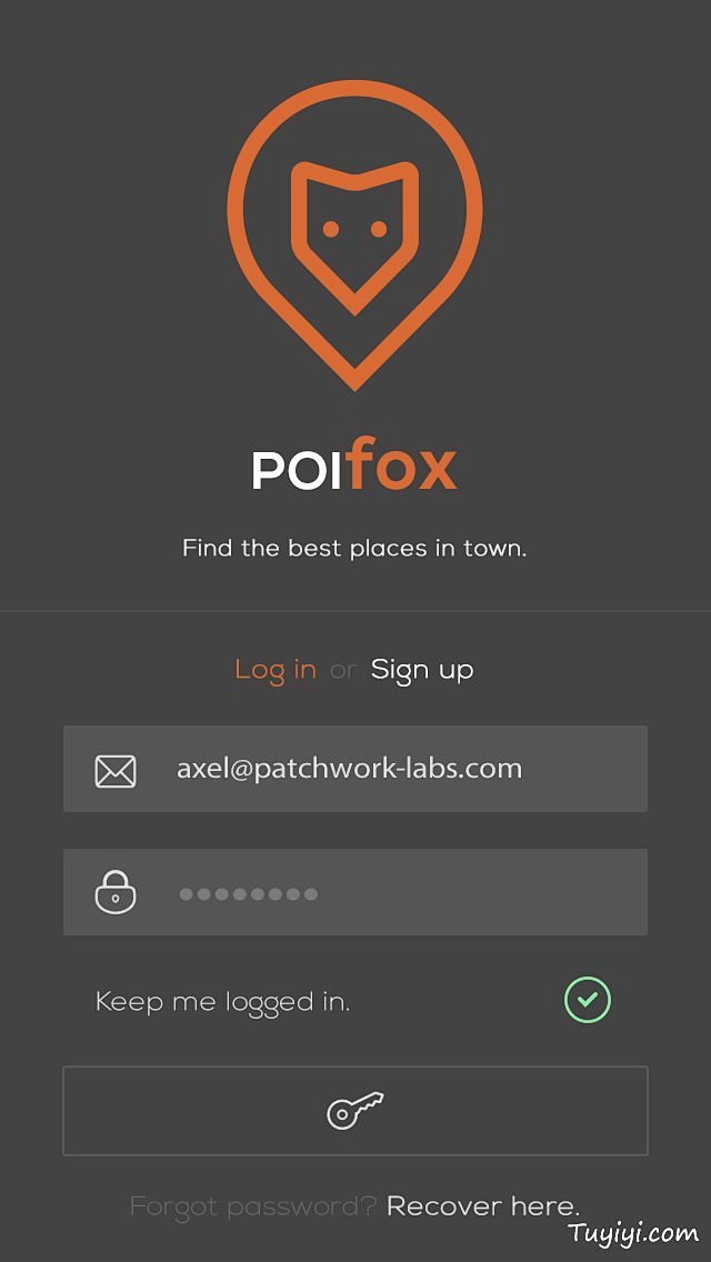 POIfox-App-Login 登陆A...
