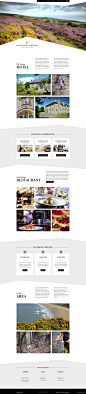 KENTISBURY GRANGE白色酒店网页设计-网页设计