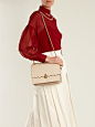 Kan I leather shoulder bag | Fendi | MATCHESFASHION.COM : Click here to buy Fendi Kan I leather shoulder bag at MATCHESFASHION.COM