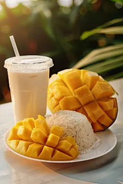 正宗泰国菜芒果糯米饭