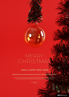 tongqi4采集到圣诞节节日海报平面设计_20200107