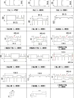 佛山圣利安铝合金门窗入户门别墅门隔音隔热35系列推拉门封阳台