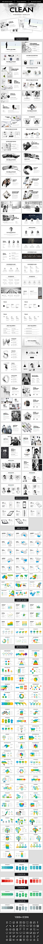 Clean Powerpoint Template - Creative PowerPoint Templates: 