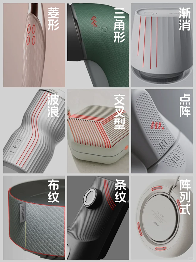 成熟产品一定会研究的细节设计|防滑纹理 - 小红书-花瓣网