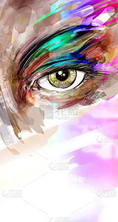 女性的眼睛