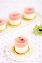 Sakura Rare Cheese Dessert | Chantilly | Pinterest