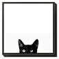 Artcom - Curiosity Art Print With Wooden Frame by Jon Bertelli - Curiosity by Jon Bertelli is a Framed Print Mount expertly set in a PARMA Black wood frame.