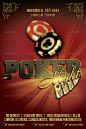 Poker Night Flyer Template 4 x 6
