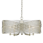 Challise 5 - Light Dimmable Drum Chandelier