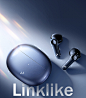 Linklike G11蓝牙耳机真无线2023新款高端音质半入耳适用苹果华为-tmall.com天猫
