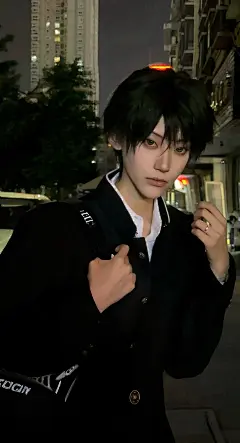 街头偶遇白月光。#cos #越前龙马 #网球王子 #少年感@你叫什么鸭（妹宝重度依赖，采集@屿堍