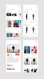 电商app ui .xd素材下载 - 爱果果