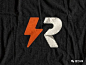 字母R logo