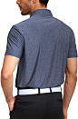 Amazon.com: Pudolla Men's Dry Fit Golf Polo Shirts Athletic Short Sleeve Casual Polo Shirts for Men : Sports & Outdoors