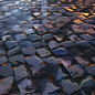 Blue stone pavement generator, Stanislav Mikhailov : This is a practice piece I made during the 4-th DETE substance fundamentals tutorial. This work is all about coloring and generative stuff - I can plug in an image that contains stones laying scheme and