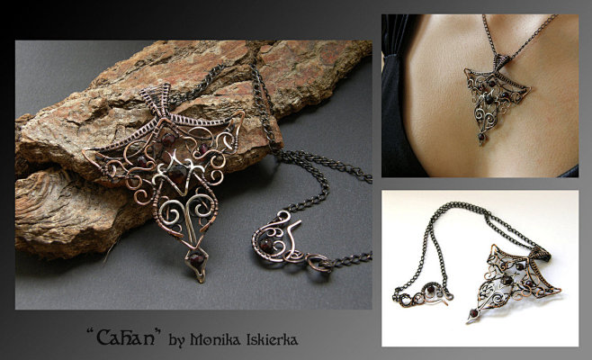Cahan- wire wrapped ...