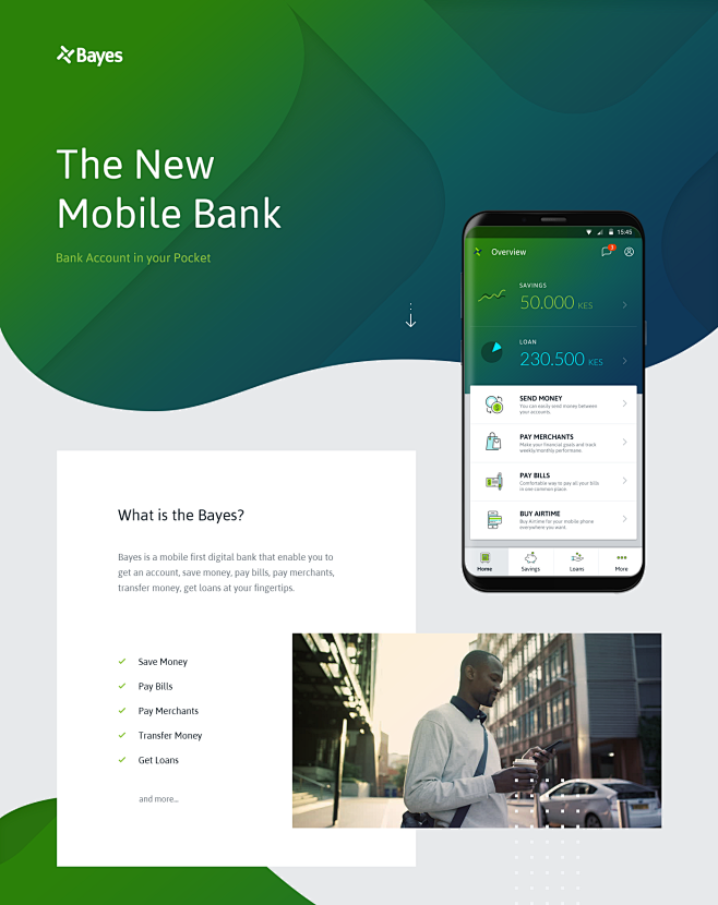 Bayes Mobile Bank : ...