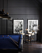 Greg Natale on Instagram: “In The Pocket | The billiards room at Avoca House is a brooding, moody hideaway for my clients, complete with a bar, grand piano and full…”