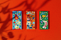 baucuatomca boardgame envelopes gift-wrapping ILLUSTRATION  lucky money Lunar New Year tet vietnamese