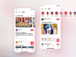 社交APP-动态广场-UI中国用户体验设计平台