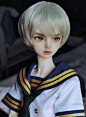 bjd超话#bjd妆面##cd小牛仔#小牛仔穿戴完毕啦，很抱歉相机不在身边只能用手机返图@CharmDoll ​​​​