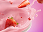 Yogurt Alpina Fresa on Behance