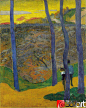 “后印象派”保罗·高更(Paul Gauguin)油画作品欣赏(10)
