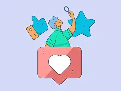 运营插画 | 图源免费EPS文件 |商业人物平面向量概念操作手绘插图