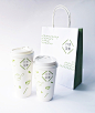日式饮品店vi设计TealosophyTeaBar汴京茶寮-古田路9号-品牌创意/版权保护平台