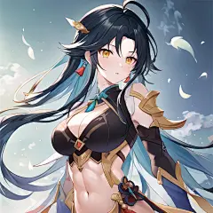 #原创 《哦？你问我们是谁？我们只不过是提瓦特的路人罢了》 - 她是寂寞的插画