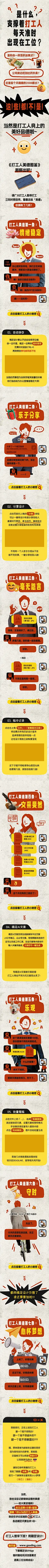 趣味打工人话题微信公众号推文文章长图