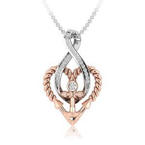 Infinity Heart Neckl...
