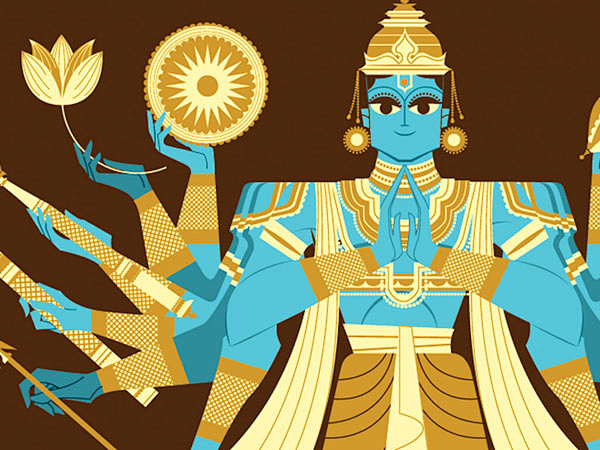 推一个很棒的印度神话同人图作者桑杰帕特尔sanjaypate