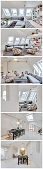 整个阁楼就是一个家~北欧风~很简约~,阁楼,白色,简洁,大气 http://xxoo-hsjqlp.taobao.com