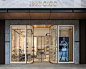 christian lahoude studio designs jimmy choo fashion storefront