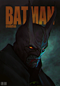 Batman evolution, Belov Pavel : just sketch of comix cover