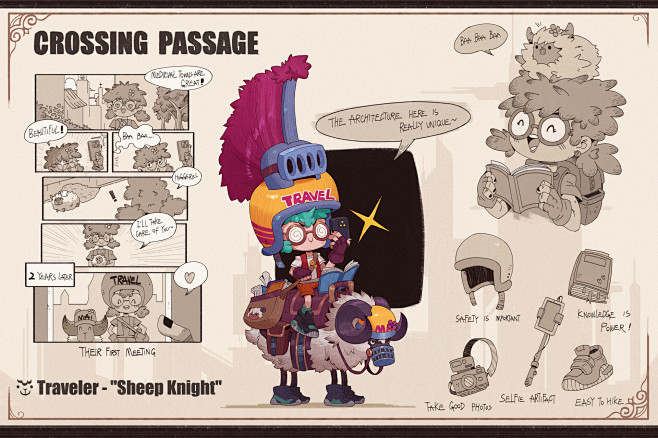 ArtStation - 中世纪：来回-...