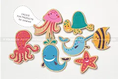 12套低龄幼儿卡通儿童节幼教早教绘画插图矢量设计素材源文件合集下载_颜格视觉