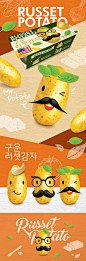 Russet Potato package packaging design by BforBrand 구운 러셋 감자 식품 패키지 디자인 by 비포브랜드 B for Brand