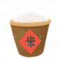 手绘-世界粮食日-世界粮食日元素
