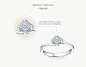 DR BELIEVE经典款求婚结婚钻戒订婚钻石戒指女戒婚戒白18K金定制-tmall.com天猫