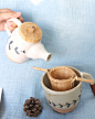 Bamboo tea strainer / tea filter - handmade  - 326studio  - 咖啡杯,马克杯 | Pinkoi : Tea strainer / filter is made of bamboo. 