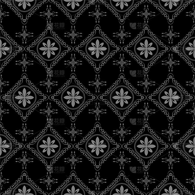 Damask dark backgrou...
