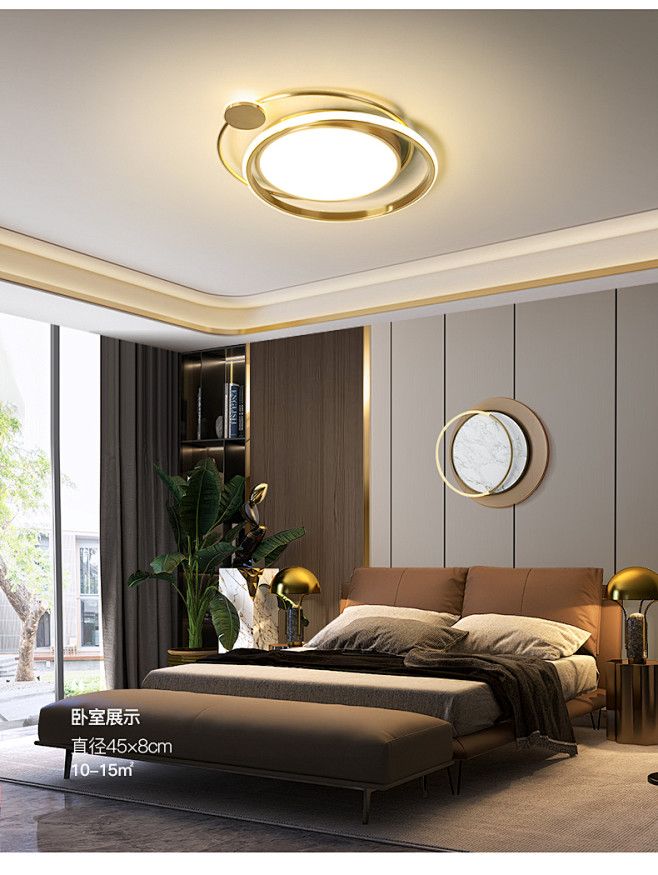 轻奢吸顶灯吊灯客厅灯主灯大灯灯具现代简约...