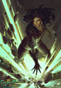 Yennefer  - Gwent card by akreon
