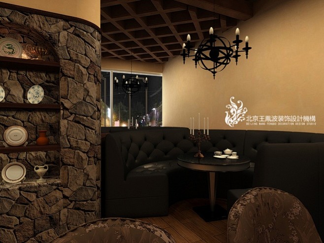 北京三里屯托斯卡纳风格“翡冷翠”咖啡厅