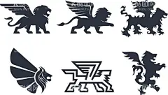 翅膀狮子logo图片  - 源文件下载【酷图网】火焰狮子,狮子标志,狮子头像,狮子logo,logo,狮子剪影,黑白,剪影,黑边狮子,年兽,狮子,瑞兽,过年,高清矢量,插画设计,绘画插图,卡通漫画,卡通logo,墙绘涂鸦,服装印花,儿童卡通,手绘涂鸦,绘画美术,简洁手绘,手绘画,线描画,素描,工笔画,时尚插画,黑白手绘,卡通手绘,手绘图案